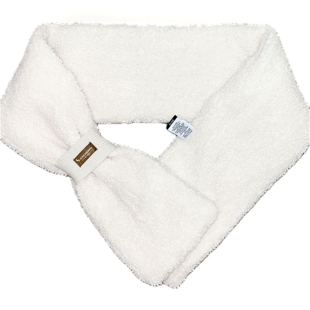 Like New Koolaburra by UGG Sherpa Pull Through Scarf One Size Ivory Warm Soft - Picture 1 of 3
